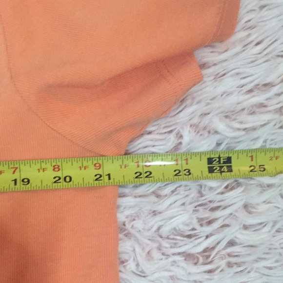 🍊VTG y2k apricot orange soft Tee - Picture 7 of 8